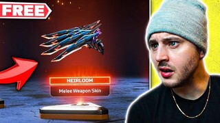 Apex Legends FIRST EVER FREE HEIRLOOM... But it's on Mobile?