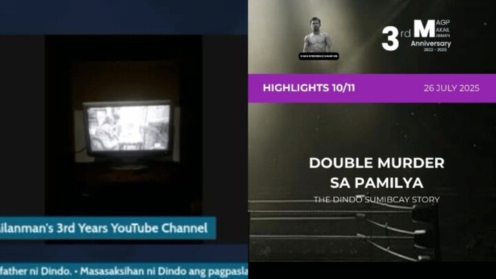 HIGHLIGHTS 10/11: Double Murder sa Pamilya: The Dindo Story • July 26, 2025 | Magpakailanman