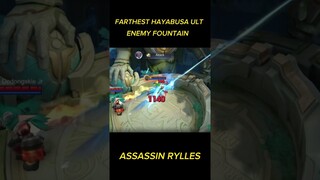 I thought you can dodge hayabusa's ult? #mlbbshorts #mobilelegends #hayabusa #mlbb