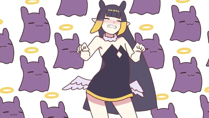 【Hoạt hình gốc】🐙 Nhảy múa cùng chú mèo buồn 🐙【holoEN】