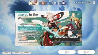 Kazuha 0 to max