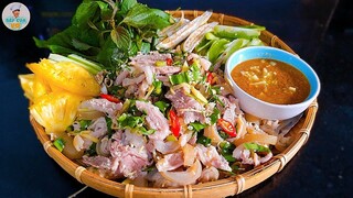 Bí quyết làm DÊ TÁI CHANH thơm ngon khó tả cho thực đơn gia đình | Bếp Của Vợ