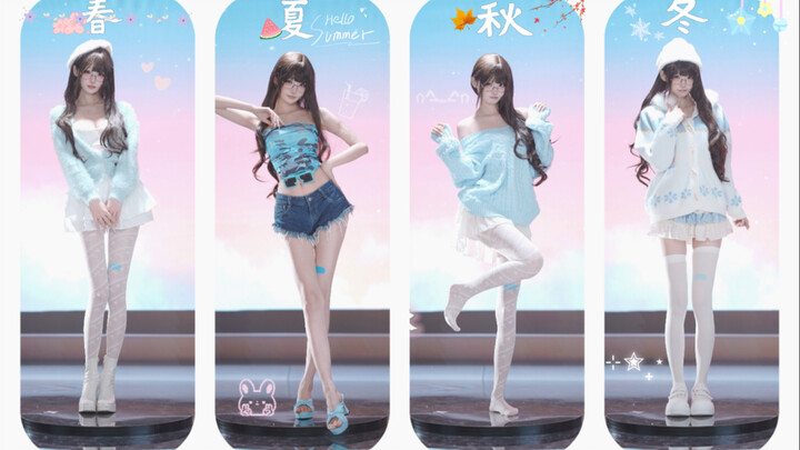 Bộ sưu tập màu xanh lam cho xuân hạ thu đông