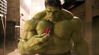 Hulk asks Ant-Man for help in order to drink a bottle of Coke?