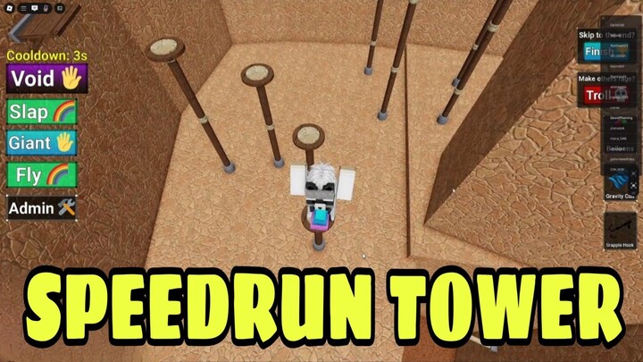 SPEEDRUN TOWER HARD!!