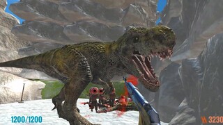 How Long Can I Survive in Ice Dungeon. Animal Revolt Battle Simulator