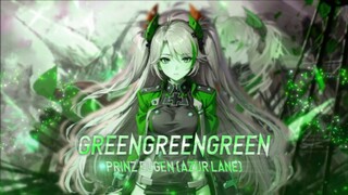 Prinz Eugen edit [AMV] azur lane || chase Atlantic || GreenGreenGreen || alight motion