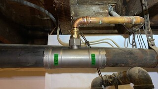 Steam Pipe Leak Repair with Viega Mega Press