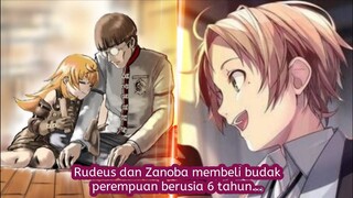 MUSHOKU TENSEI EPISODE 26-27 SUB INDO FULL RUDEUS DAN ZANOBA MEMBELI BUDAK KURCACI PEREMPUAN