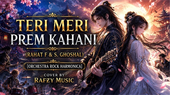 TERI MERI PREM KAHANI (RAHAT F & S. GHOSHAL) [ORCHESTRA ROCK HARMONICA] COVER BY RAFZY MUSIC