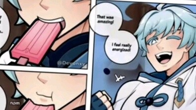 Genshin Impact Muscle Expansion Comics