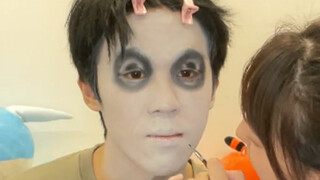 化妆真开心……