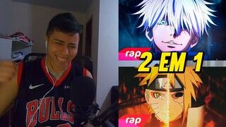 REACT Rap do Satoru Gojo & Rap do Minato e Naruto - A CANÇÃO DE PAI E FILHO | NERD HITS