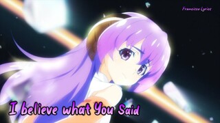 『Lyrics AMV』 Higurashi no Naku Koro ni (2020) OP Full 「I believe what you said - Asaka」