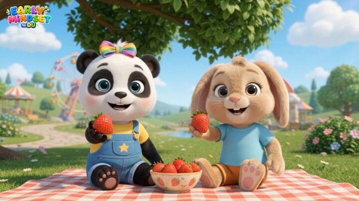 Weather Song for Kids 🌈☀️🌧️ | Sunny, Rainy, Windy & Rainbow | Learn Weather with Penny Panda