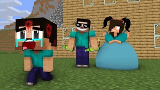 Monster School : Poor Herobrine Baby Life - minecraft  animation