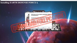 EARTH DEFENSE FORCE 6 TORRENT