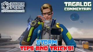 STORM Tips And Tricks! HYPER FRONT Tutorial! (Tagalog)