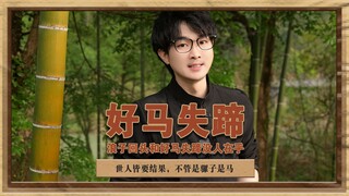 好马失蹄 没人在意你是骡子是马，他们在意的是结果#泽华君的乡村生活