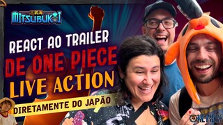 DUBLADORES DE ONE PIECE REAGINDO AO TRAILER DO LIVE ACTION DUBLADO!!