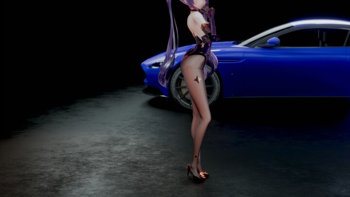 [MMD/ Genshin Impact] Mona- nomor 9
