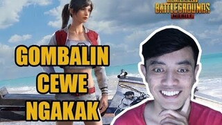 NGAKAK! CEWEK MAIN PUBG LANGSUNG GOMBALIN - PUBG MOBILE INDONESIA