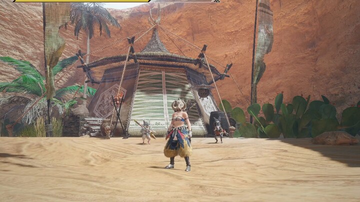 [Monster Hunter Rising] Transmogrifikasi Kimetsu no Yaiba- babi Zuihei Inosuke lari ke depan!