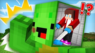 JJ Take Mind Control on Mikey in Minecraft Challenge (Maizen Mazien Mizen)