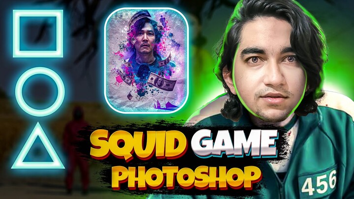 SQUID GAME POSTER USING PHOTOSHOP | SQUID GAME SEASON 2 IS COMING