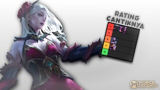 RATING KECANTIKAN HERO CARMILLA | MLBB