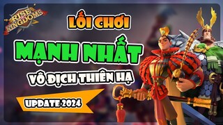 Xây dựng lối chơi mạnh nhất Rise of Kingdoms - update 2024