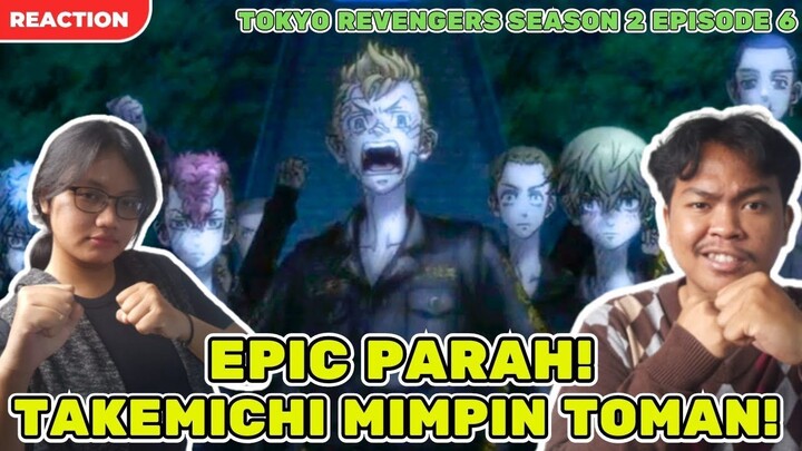 Tokyo Revengers S3 EPISODE 6 / 東京卍リベンジャーズ - 天竺編 Sub Indo Reaction - TAKEMICHI JADI PEMIMPIN TOMAN!