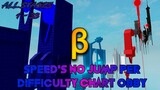 Speed's No Jump Per Difficulty Chart Obby: β [All Stages 1-33] (ROBLOX Obby)