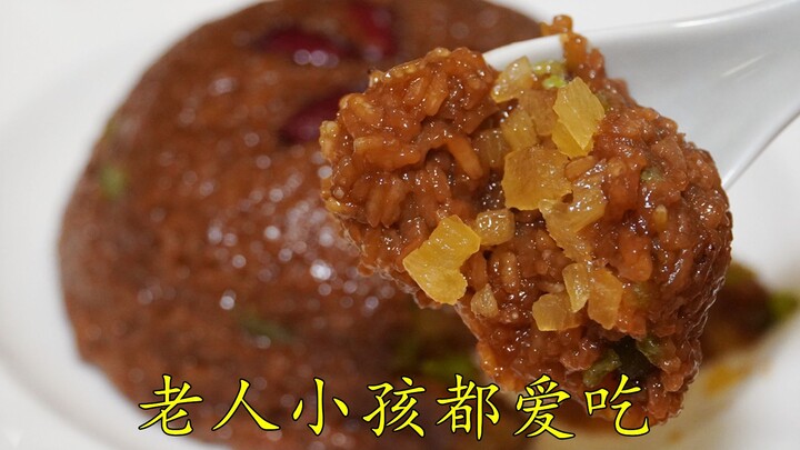 Winter must-have: Red Sugar Sticky Rice. Quick recipe—no soaking required! Fragrant, sweet, and perf