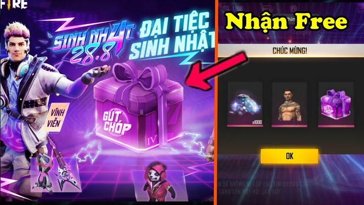 LÀM SAO ĐỂ NHẬN TRANG PHỤC MIỄN PHÍ VĨNH VIỄN TRONG SINH NHẬT FREEFIRE   YouTube