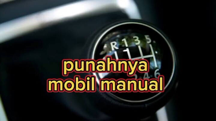 mobil manual mungkin akan segera punah dari peredaran