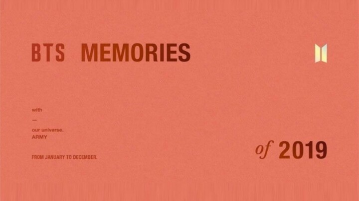 BTS - Memories of 2019 'Disc 1' [2020.09.01] - Bilibili