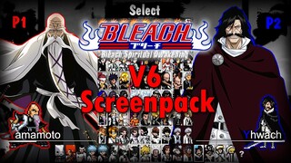 Mugen Screenpack Bleach V6 (DirectX)