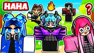 We're TINY TOYS in Roblox MM2!