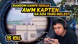 Random sampe terheran heran, AWM ga ada yg meleset | PUBG Mobile Indonesia