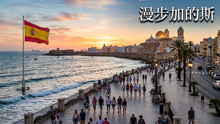 加的斯——西班牙南部的一处绝美角落