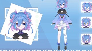 [live2d free model] The sleepy silly bird Daimao is the real body (*´I`*)