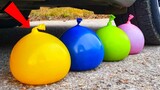 Eksperimen : Mobil VS Balon Slime - Menghancurkan Hal Renyah & Lembut Dengan Roda Mobil!