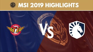 MSI 2019 Highlights: SKT vs TL | SK Telecom T1 vs Team Liquid