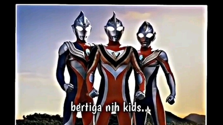 Bertiga nih kids 😎🤞🗿