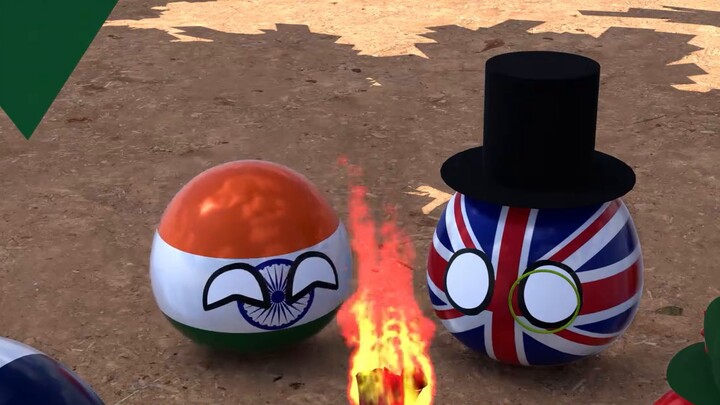 บิ๊กแฮร์ปีนต้นไม้【เอาชีวิตรอดบนเกาะร้าง 05】ซีรีส์แอนิเมชั่น Polandball