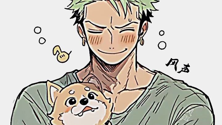 Zoro nya imut sama ganteng😭