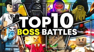 Top 10 BEST BOSS Battles In LEGO Games