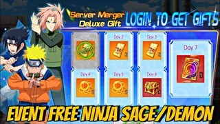 UPDATE EVENT GRATIS NINJA SAGE & DEMON + Redeem GIFTCODE Terbaru - NINJA SHIPPUDEN