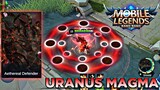Uranus Skin Magma Lava Full Effect Script Skin / Mobile Legends
